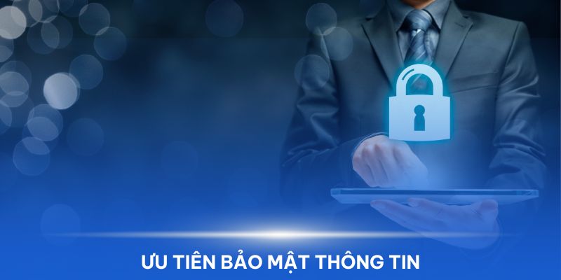 Trang web ưu tiên nhiều trong việc bảo mật thông tin khách hàng