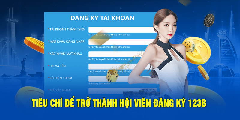 Một số lưu ý khi đăng ký 123b